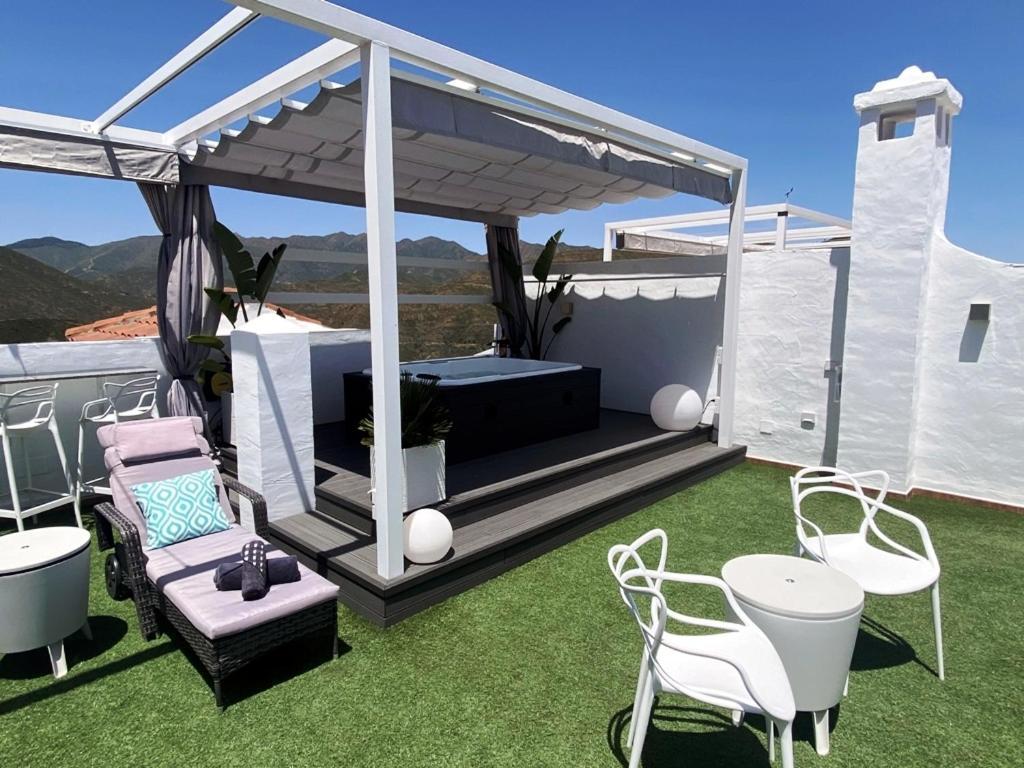 欧赫恩Penthouse Mit Privatem Jacuzzi In Marbella - La Mairena公寓 外观 照片